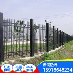 【高速服務區(qū)鐵藝柵欄圖片湛江鋅鋼護欄廠家惠州學校圍墻欄桿】-